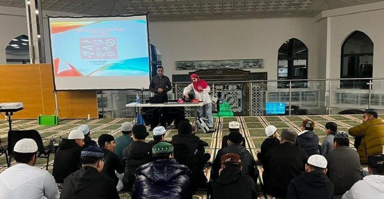 Mosque’s drug awareness workshop lauded as positive step for British Muslim community