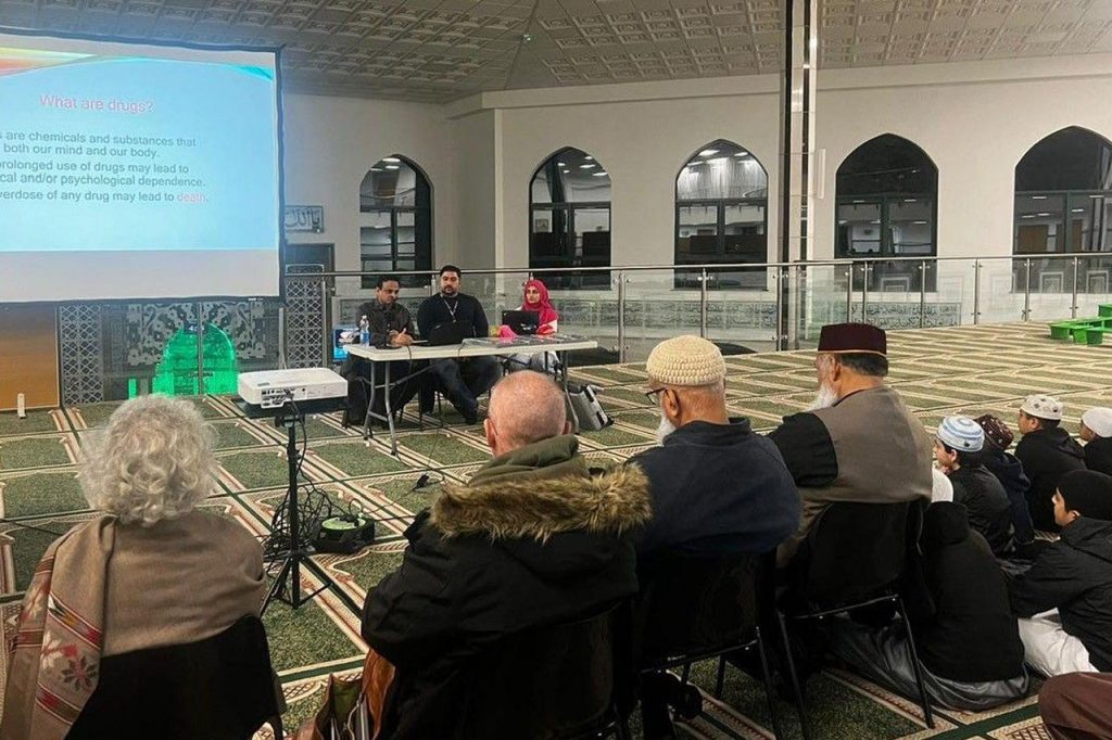 Mosque’s drug awareness workshop lauded as positive step for British Muslim community