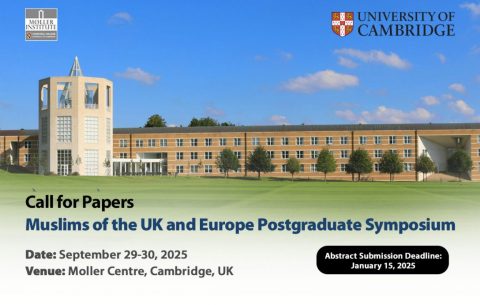 Muslims of the UK and Europe Postgraduate Symposium