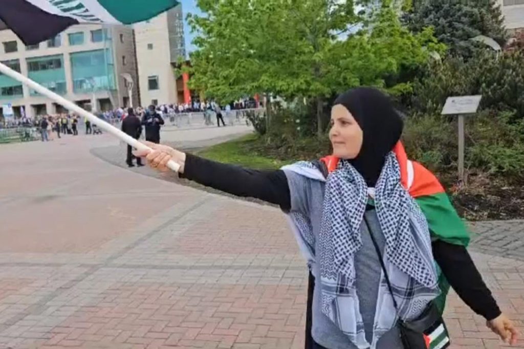 Charges dropped against woman filmed pulling Pro-Palestinian protester's hijab