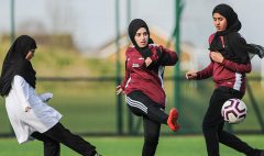 'My hijab is a Superman cape when I play football'