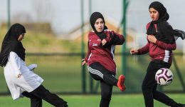 'My hijab is a Superman cape when I play football'