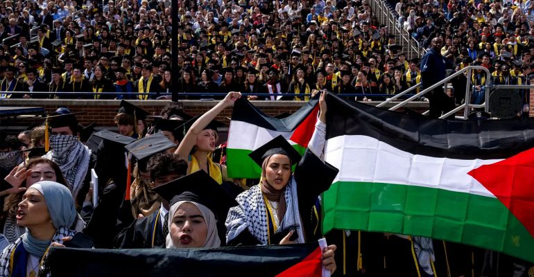 Students sue University of Michigan over pro-Palestinian protest crackdown