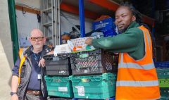 Muslim community 'unite' to buy items for foodbank