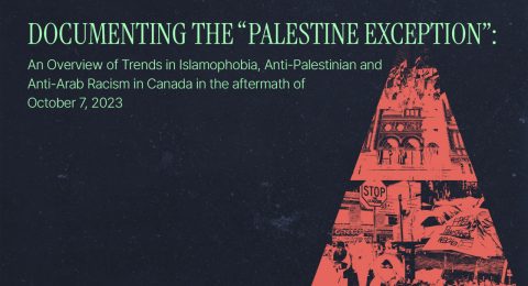 York University report warns anti-Palestinian racism, Islamophobia on the rise in Canada