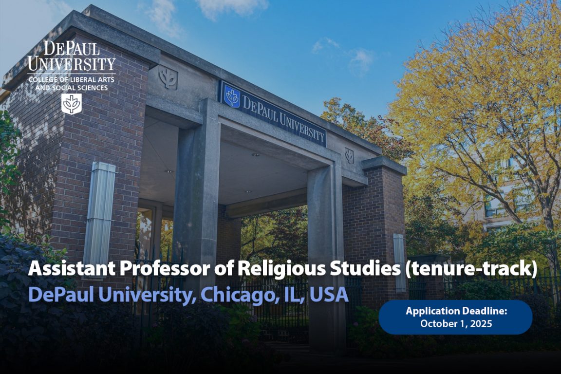 Assistant Professor of Religious Studies (tenure-track)